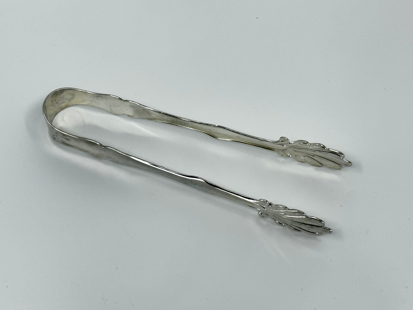 Silver Plated Ice Tongs