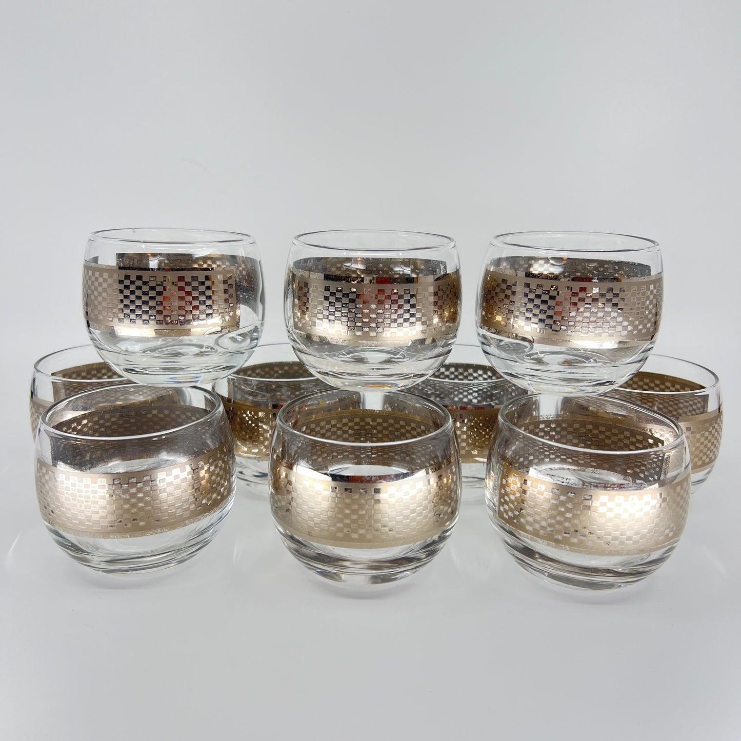 Checkered MCM Low Balls (Set of 10)