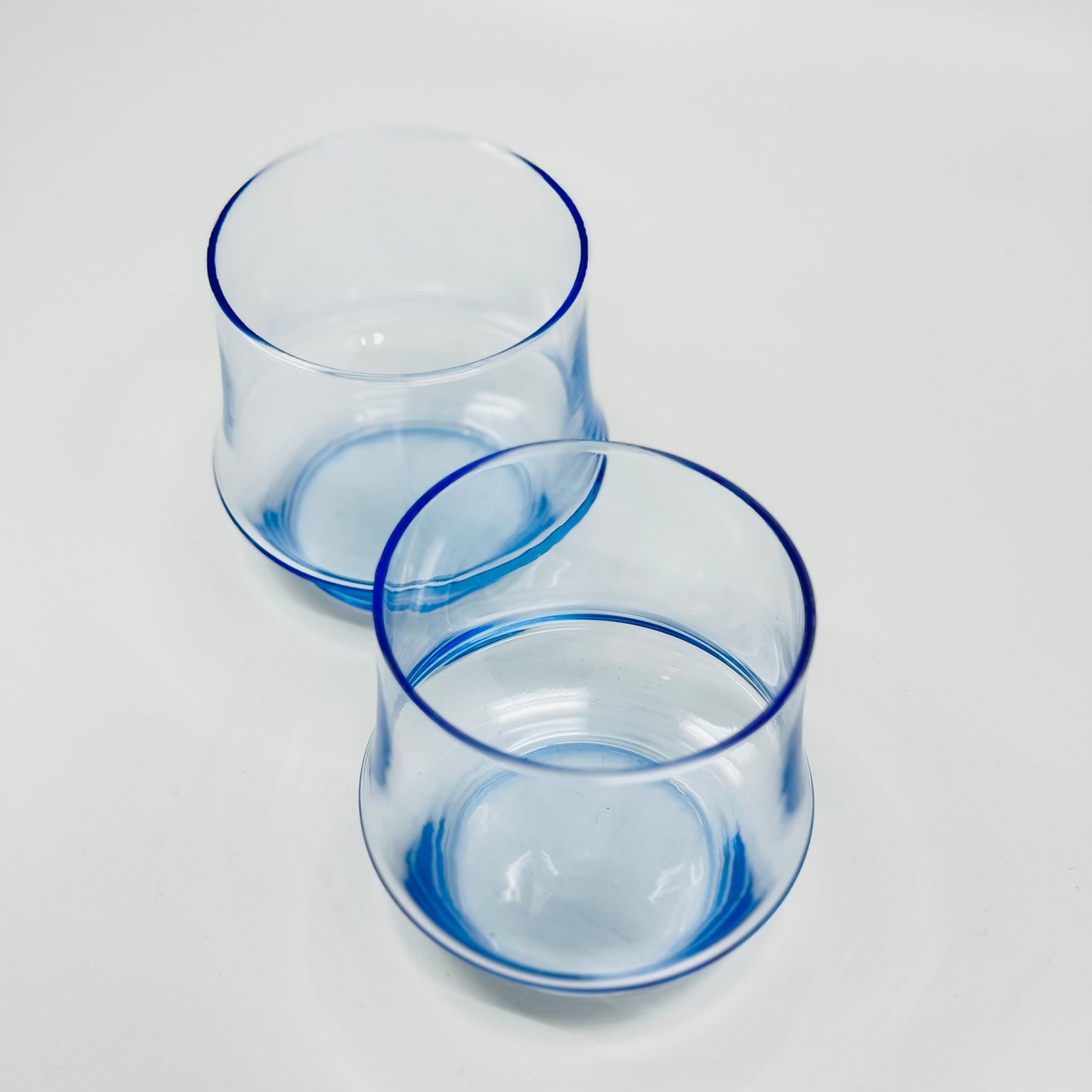 Azure Lowball Glasses (set of 4)