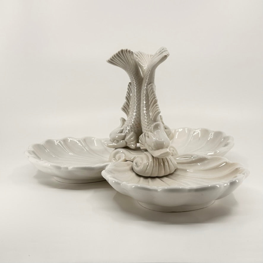 Koi Porcelain Serving Dish