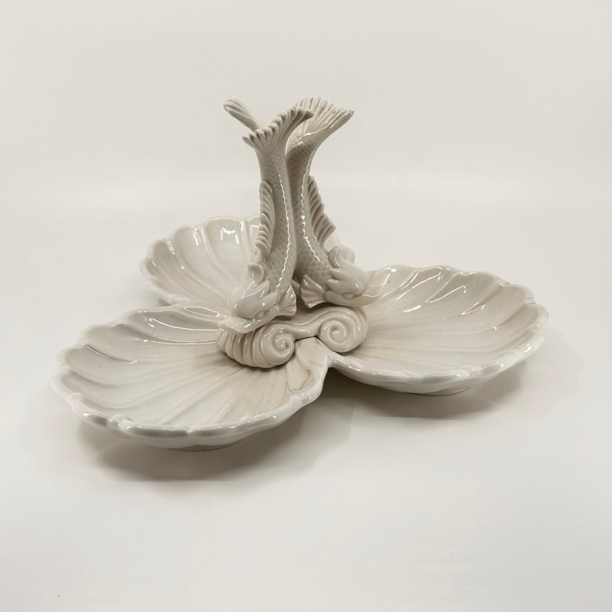 Koi Porcelain Serving Dish