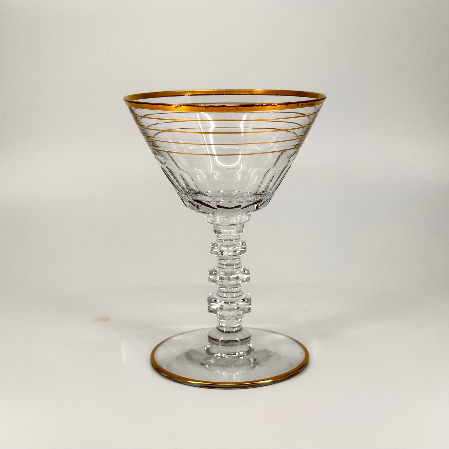 Gold Striped Apertif (set of 2)