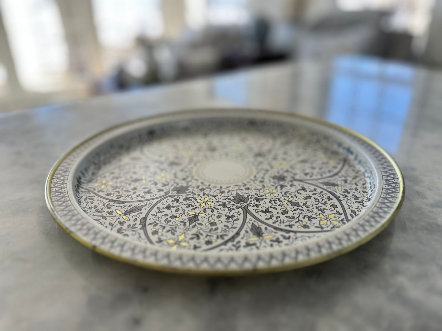 Venetian Metal Serving Tray