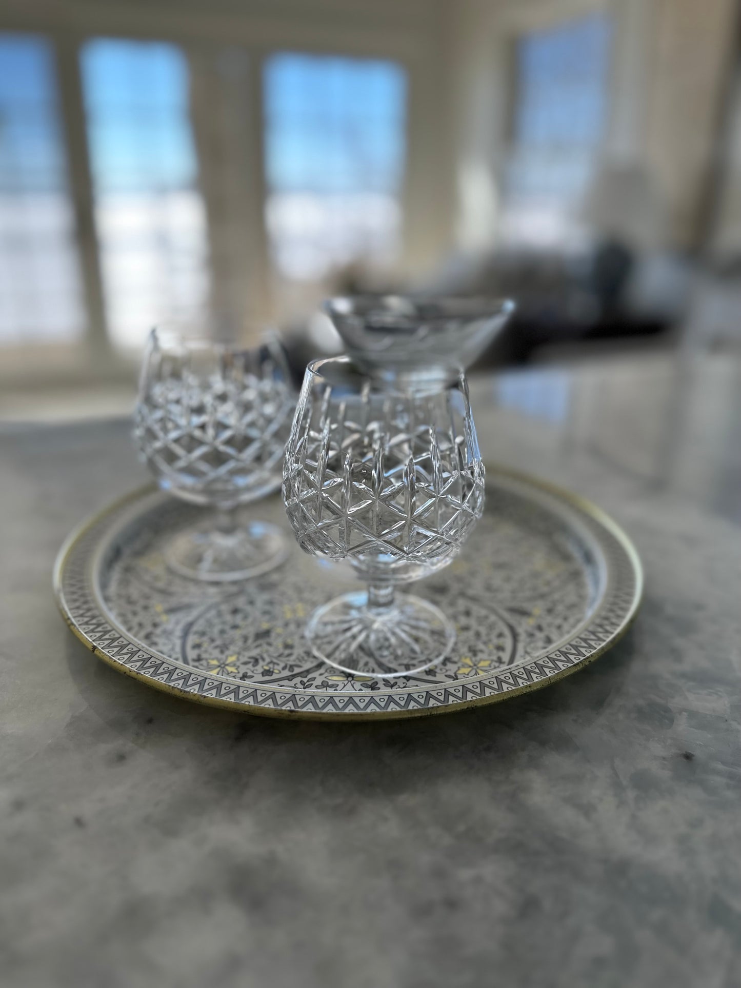 Venetian Metal Serving Tray