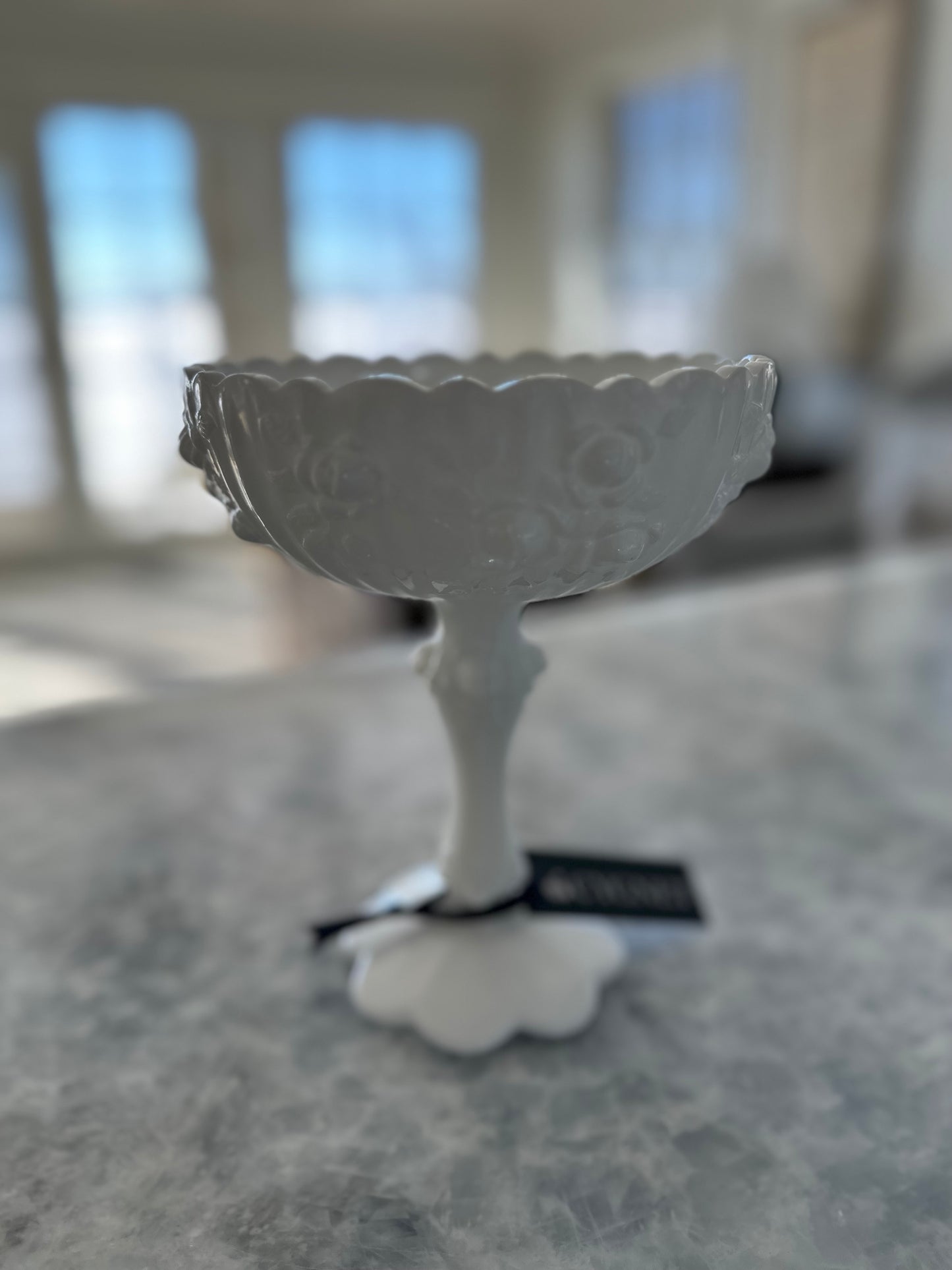 Fenton Rose Compote