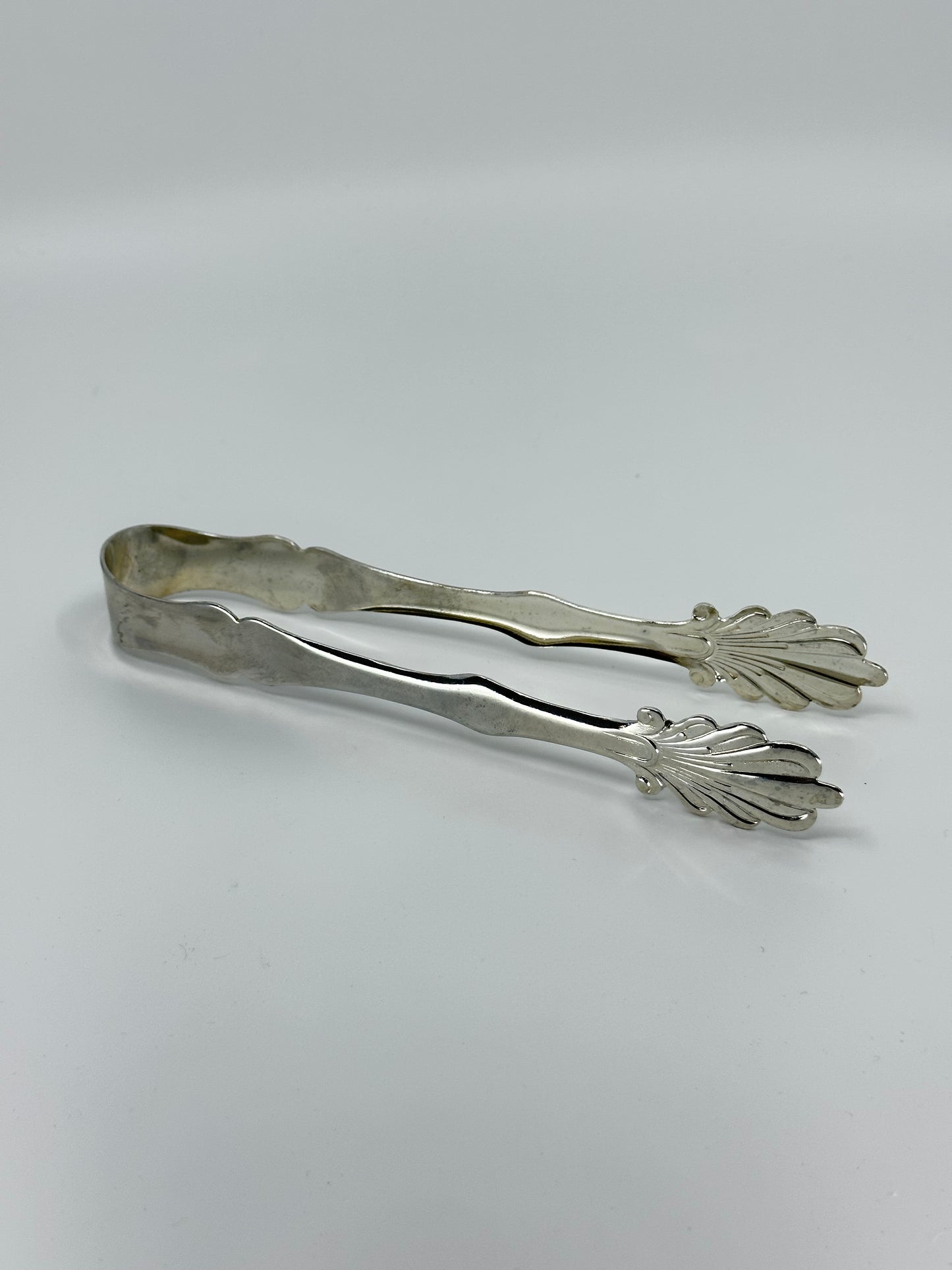 Silver Plated Ice Tongs