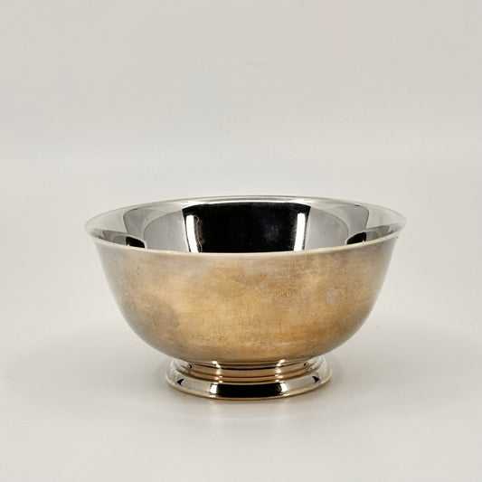 Paul Revere Reproducton Silver Small Covered Bowl