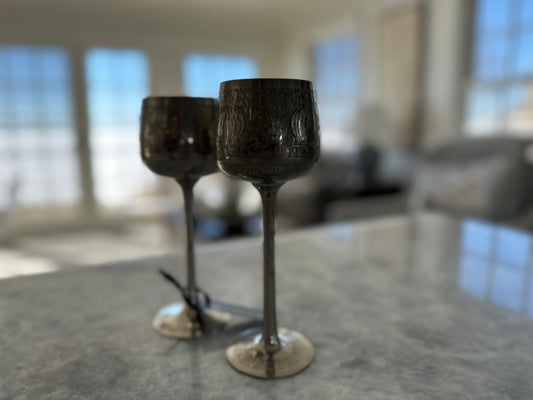 Silver Goblets (Set of 2)